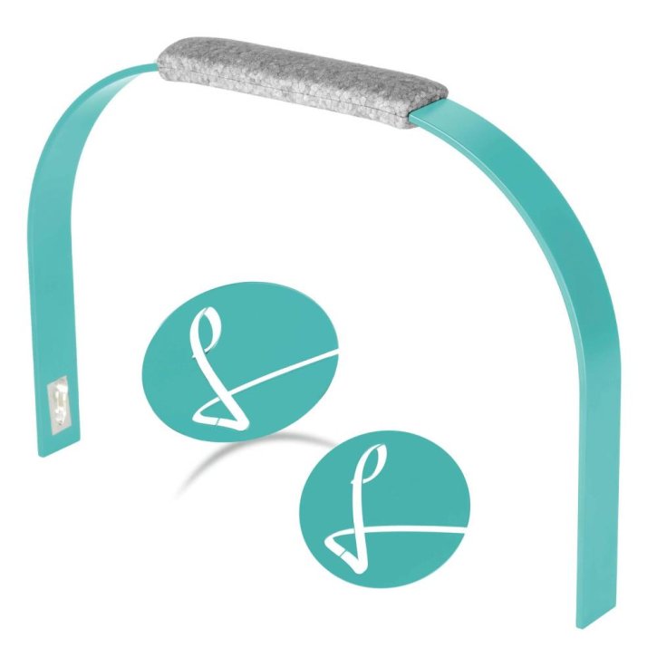 LIEBLINGSKORB Lieblingskorb plus silver grey/türkis